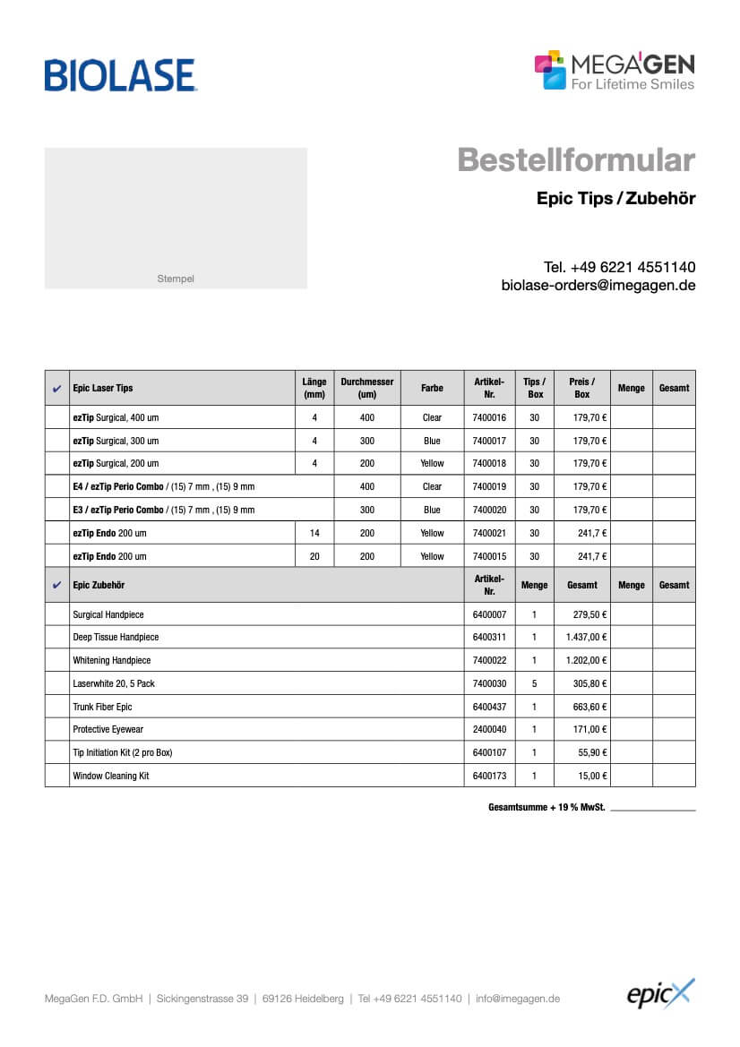 Megagen Image Broschüre 2023
