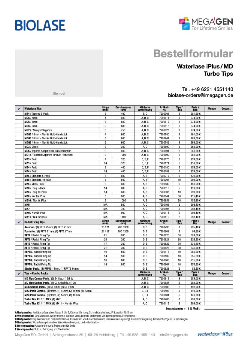 Megagen Image Broschüre 2023